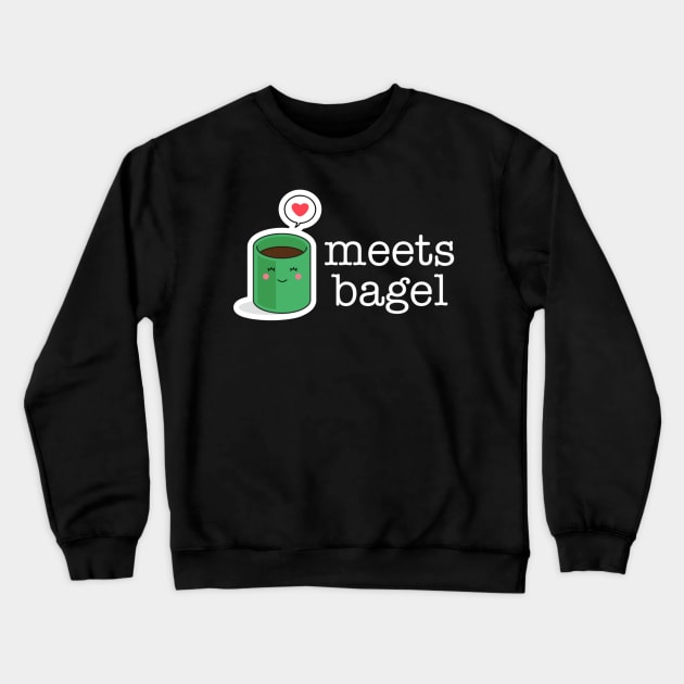 coffee meets bagel Crewneck Sweatshirt by ERRAMSHOP